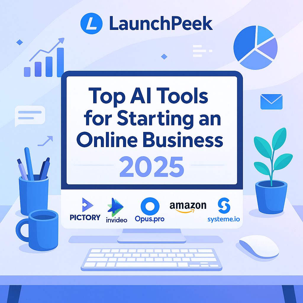 Modern workspace with tools from the Free AI Toolkit